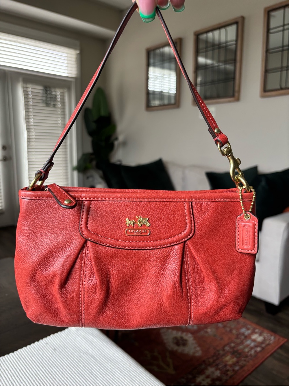 ❤️✨🧡🍎🍊Y2K COACH Madison Wristlet Mini Bag🍊🍎🧡✨❤️